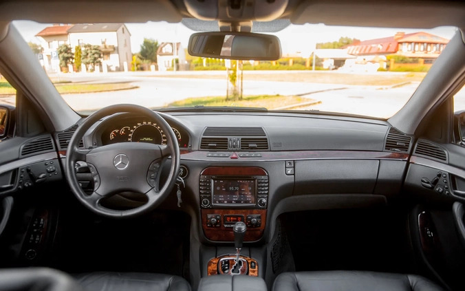 Mercedes-Benz Klasa S cena 37900 przebieg: 210000, rok produkcji 2004 z Kosów Lacki małe 667